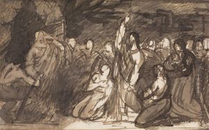 Study of Christ Raising Lazarus by Benjamin Haydon