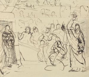 Study of the Resurrection of Lazarus by Benjamin Haydon