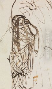 Study of the Resurrection of Lazarus by Benjamin Haydon