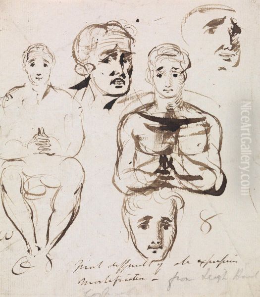 Study of Facial Expressions - view 1