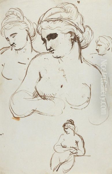 Study of Nude Female - view 1