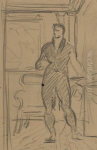 Figure Study of a Man in a Formal Suit by Benjamin Haydon