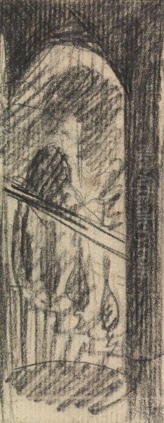 The Murder of Duncan - Lady Macbeth, Approaching Macbeth and the Body - view 1