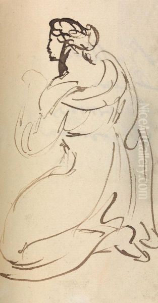 Study For, Christ's Entry into Jerusalem - view 1