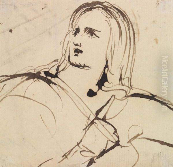 Study For, Christ's Entry into Jerusalem - view 1