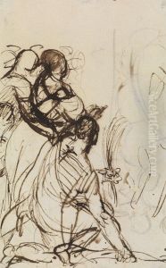Study For, Christ's Entry into Jerusalem
