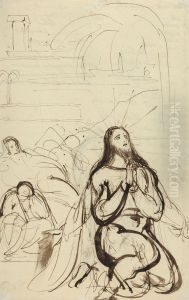Study for, Agony in the Garden by Benjamin Haydon