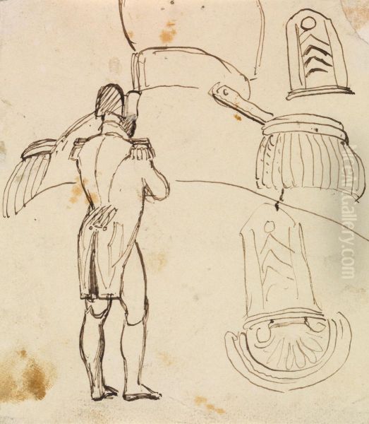 Study for Napoleon Bonaparte - view 1