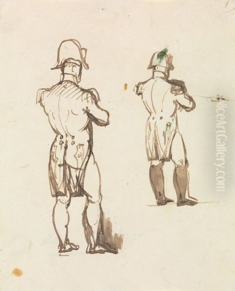 Study for Napoleon Bonaparte - view 1