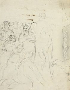 Study for a Gathering of People