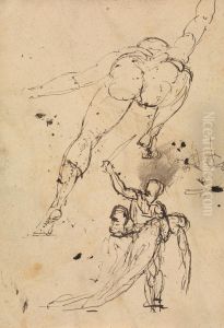 Study for Hercules and Persephone by Benjamin Haydon