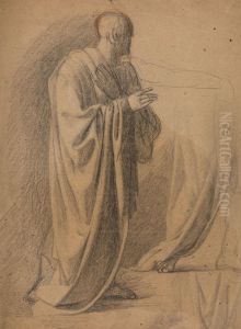 Study of a Man in a Long Robe
