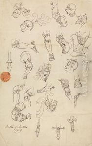 Studies for Armour by Robert Smirke