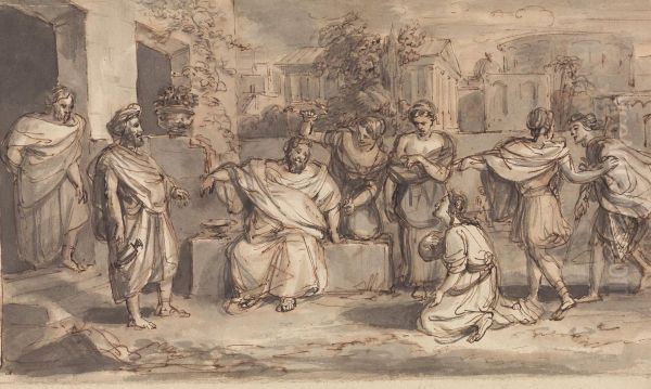 Skech for Timon of Athens - view 1