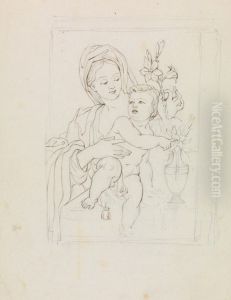 Study of a Woman and Child by Robert Smirke