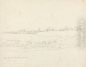 Paris From the Hospital of Bicetre by Robert Smirke