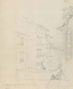 The Street of the Monte de Capucins, Lyon by Robert Smirke