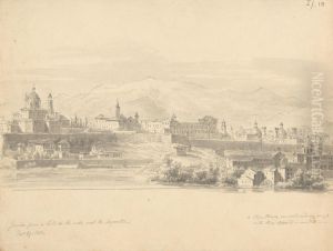 Genoa From a HIll on the Side Near the Lazaretto by Robert Smirke