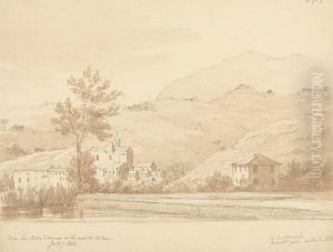 Near San Pietro d'Arena on the Road to Milan by Robert Smirke