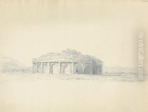 Ancient Roman Mausoleum by Robert Smirke