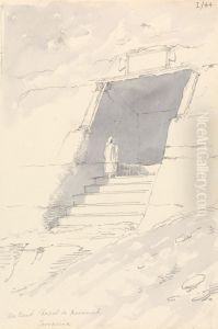 Ancient Chapel or Monument, in the Town of Terracina by Robert Smirke