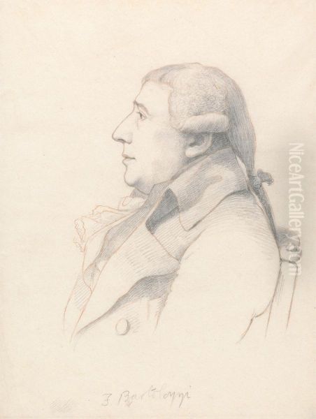 Portrait of Francesco Bartolozzi - view 1