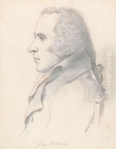 Portrait of John Hoppner Portrait of John Hoppner