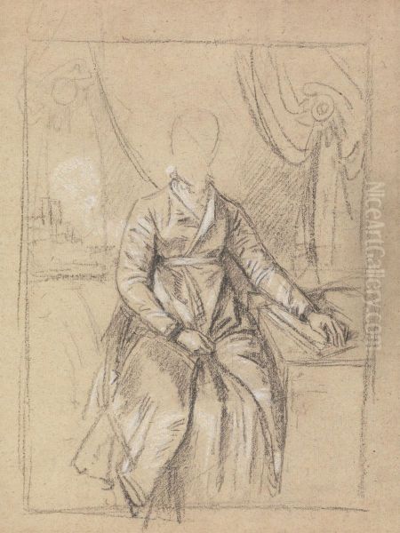 Costume Study for the Portrait of a Lady - view 1