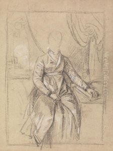 Costume Study for the Portrait of a Lady