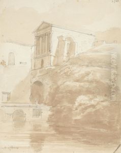 Temple of Clitumnus by Robert Smirke