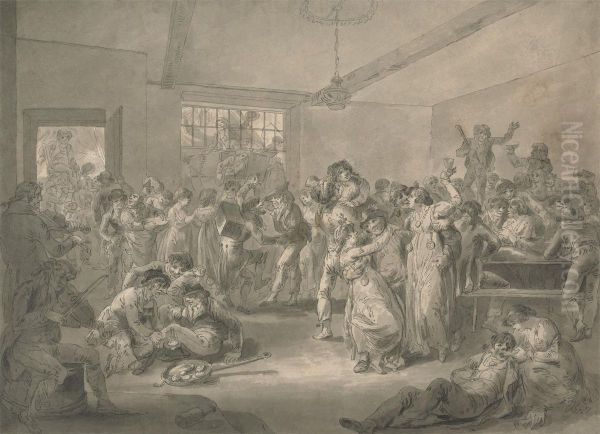 Sailors Carousing and Frying Watches - view 1