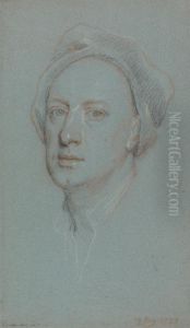 Portrait of Jonathan Richardson the Younger by Jonathan Richardson