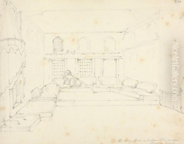 The Sitting Room in a House in Corinth - view 1
