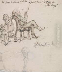 The Good-Natured Dadda by George Cruikshank I