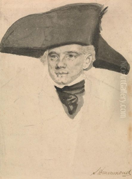 Portrait Study of a Naval Officer - view 1