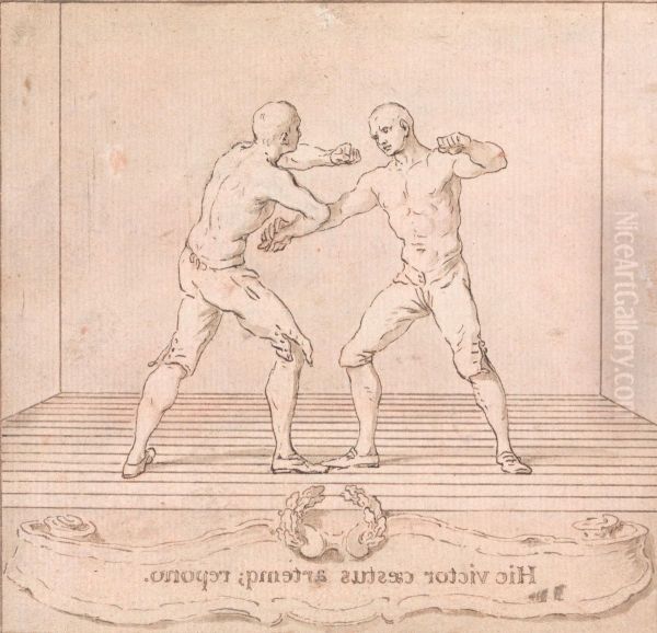 Two Prize Fighters - view 1