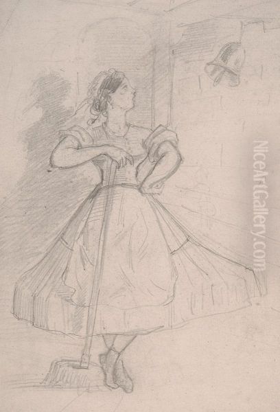 Maid with a Mop - view 1