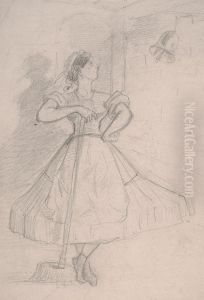 Maid with a Mop