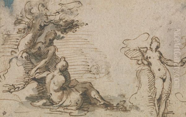 Classical Study of Three Figures - view 1