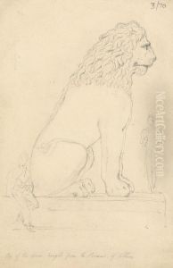 One of the Lions Taken From the Piraeus Port of Athens