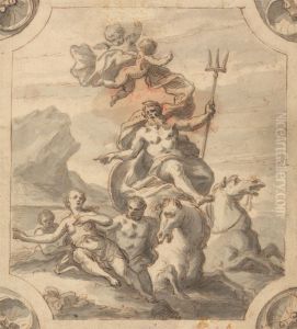 Neptune by James Thornhill
