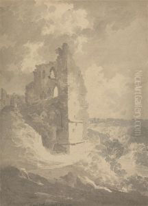 Knaresborough Castle by William Alexander