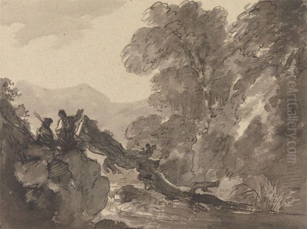Romantic Landscape - view 1