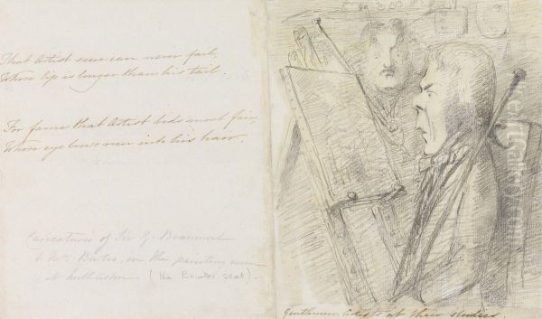Gentlemen Artists at their Studies - view 1
