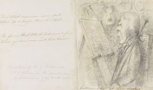 Gentlemen Artists at their Studies by Sir George Beaumont, 7th Baronet