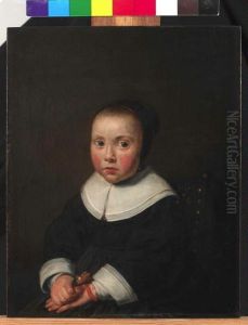 Portrait of a five-year-old girl
