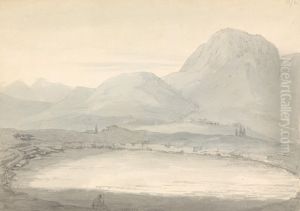 Landscape With Mountains in the Horizon by Robert Smirke