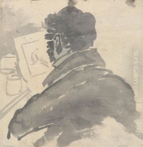 Study of J.M.W. Turner Sketching by George Jones