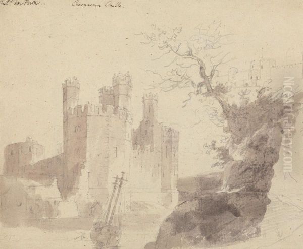 Caernarvon Castle - view 1