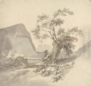 Man Beside a Stile